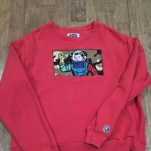 Billionare Boys Club Red Crew Neck Size Xxl